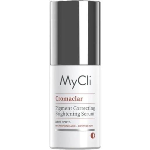 MYCLI cromoclar - pigment correcting brightening serum - siero depigmentante 30 ml