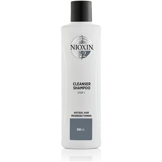 WELLA ITALIA Srl nioxin system 2 cleanser shampoo 300ml
