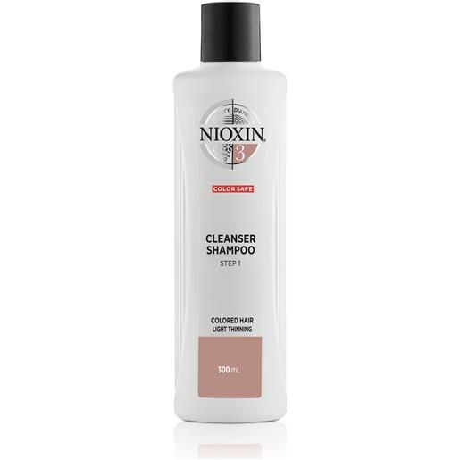 WELLA ITALIA Srl nioxin system 3 cleanser shampoo 300ml
