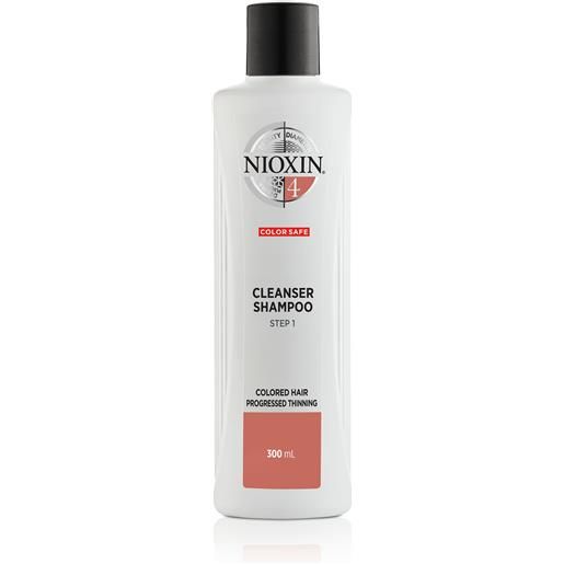 WELLA ITALIA Srl nioxin system 4 cleanser shampoo 300ml