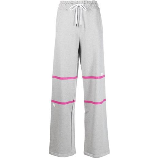 Gcds pantaloni sportivi con coulisse - grigio
