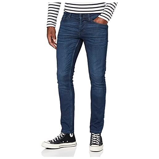 Only & Sons onsloom jog dk blue pk 0431 noos, jeans slim uomo, blu (blue denim blue denim), w33/l32