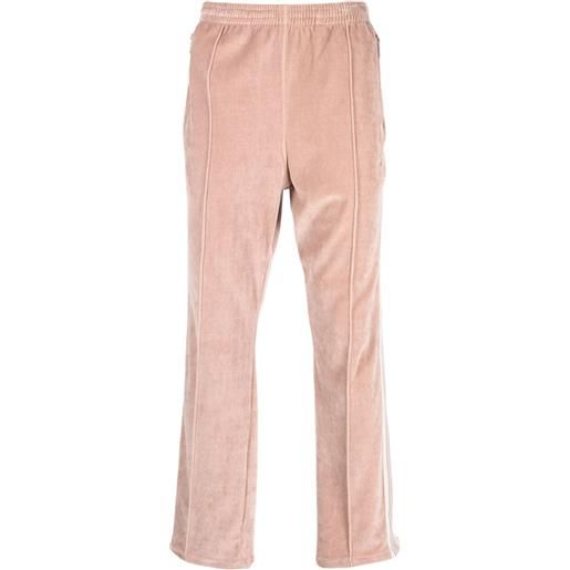Needles pantaloni sportivi con ricamo - rosa