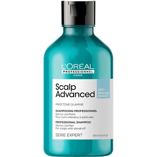 L'Oréal Professionnel scalp advanced shampoo anti-dandruff 300ml shampoo antiforfora