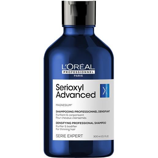 L'Oréal Professionnel serioxyl advanced shampoo purifier & bodifier 300ml shampoo ridensificante, shampoo purificante