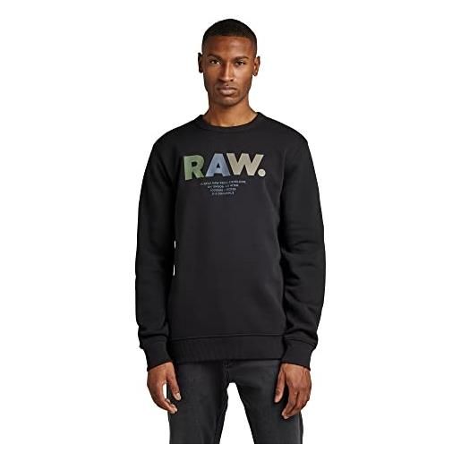 G-STAR RAW men's multi colored raw. Sweater, verde (lt hunter d22229-a971-8165), m
