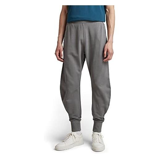 G-STAR RAW men's garment dyed oversized sweatpants, grigio (granite gd d22323-d249-b810), xs
