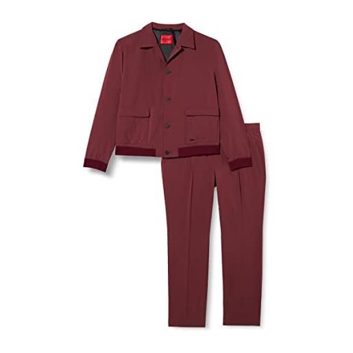 HUGO hayson/grayson231f1x suit, marrone scuro 204, 56 uomo