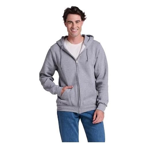 Russell Athletic felpa con cappuccio dri-power da uomo, oxford, xxx-large