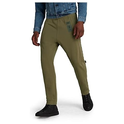 G-STAR RAW men's tape sweat pants, verde (cavalry d20683-a613-c631), xl