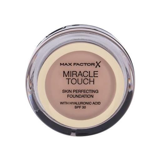 Max Factor miracle touch skin perfecting spf30 fondotinta ad alta coprenza 11.5 g tonalità 045 warm almond