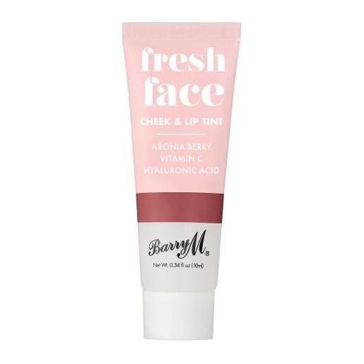 Barry M fresh face cheek & lip tint blush e rossetto idratante e illuminante 2 in 1 10 ml tonalità deep rose