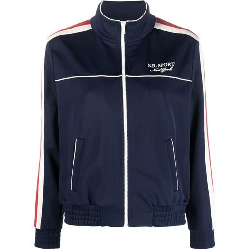 Sporty & Rich giacca sportiva con zip - blu