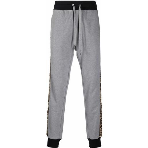 Dolce & Gabbana joggers con stampa - grigio