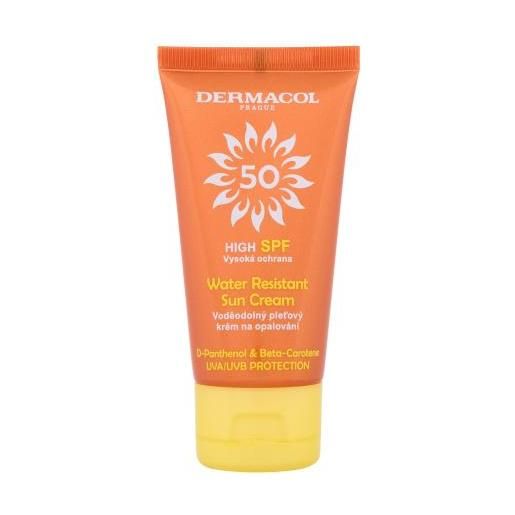 Dermacol sun water resistant cream spf50 crema solare impermeabile per il viso 50 ml unisex