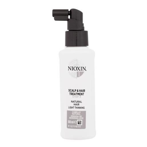 Nioxin system 1 scalp & hair treatment trattamento volumizzante senza risciaquo per capelli fini e diradati 100 ml per donna