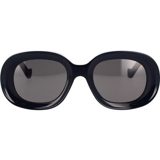 Loewe occhiali da sole Loewe chunky anagram lw40103u 01a