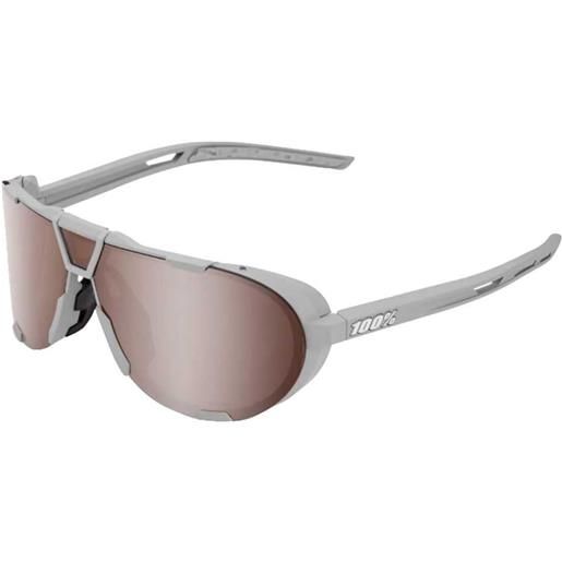 100percent westcraft sunglasses trasparente hiper crimson silver mirror/cat3