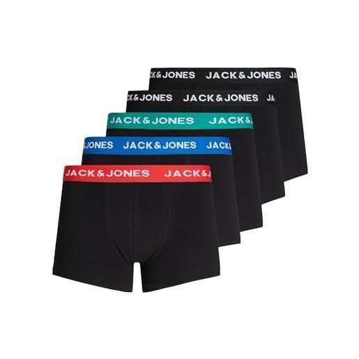 JACK & JONES trunks 5-pack trunks dark grey melange xl dark grey melange xl