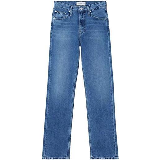 CALVIN KLEIN JEANS jeans high rise straight donna