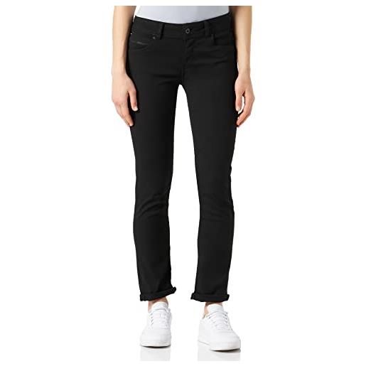 Pepe Jeans new brooke, jeans donna, nero (denim-vs1), 30w / 30l