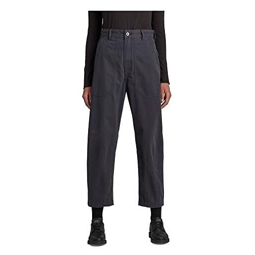 G-STAR RAW women's 3d ultra high fatigue pants, verde (dk bronze green d20079-c832-6059), 26