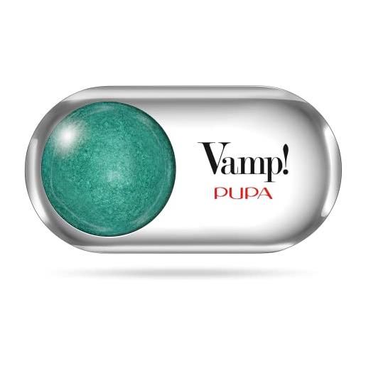 Pupa ombretto compatto vamp!303 wet&dry true emerald