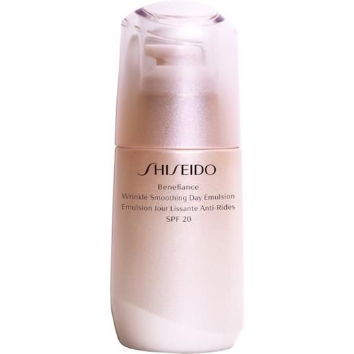 Shiseido benefiance wrinkle smoothing day emulsion, 75 ml - emulsione da giorno anti-rughe