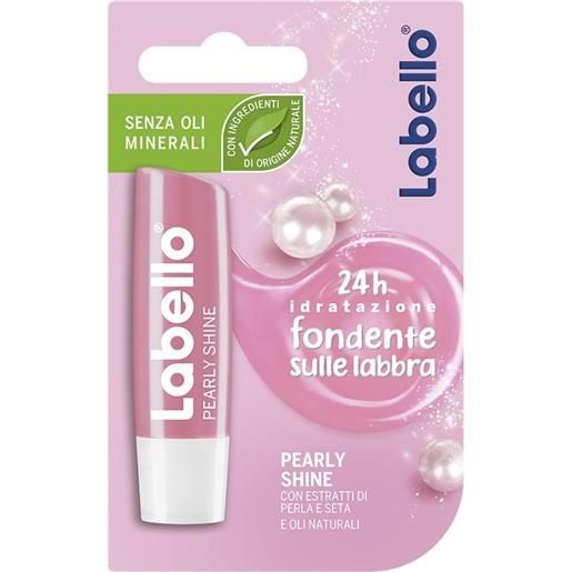 Labello pearly shine stick labbra idratante, 5.5ml