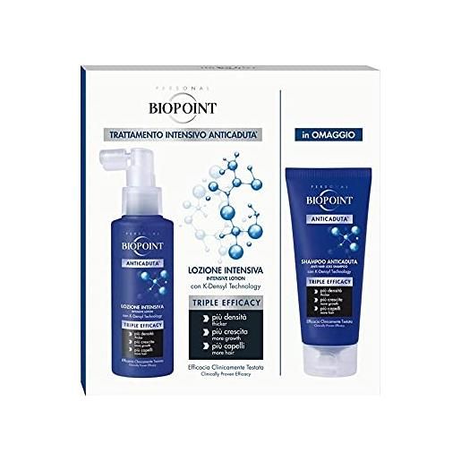 Biopoint kit anticaduta tripla azione shampoo e lozione intensiva - 15gr
