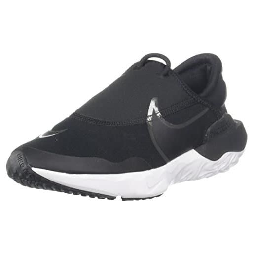 Nike flow, sneaker uomo, black/medium ash-off noir-white, 36.5 eu