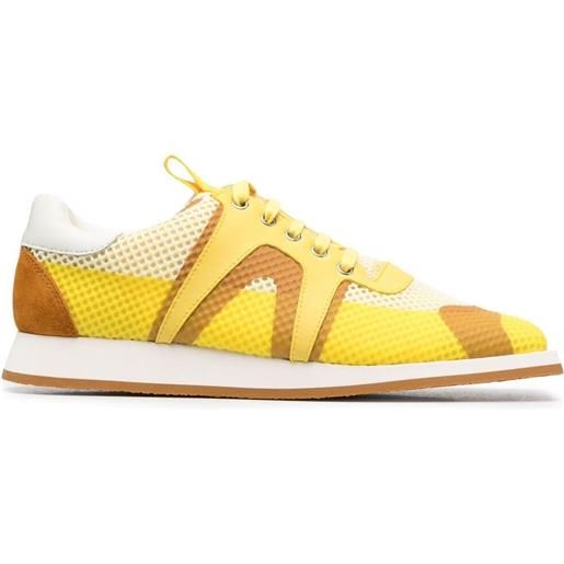 CamperLab sneakers con pannelli a contrasto - giallo