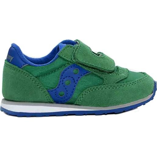 SAUCONY double hl jazz kids sneakers sksk261591 green/blue verde-blu bambino