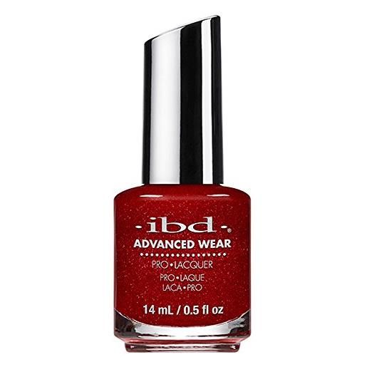 IBD just gel advanced wear nail polish, cosmic rosso