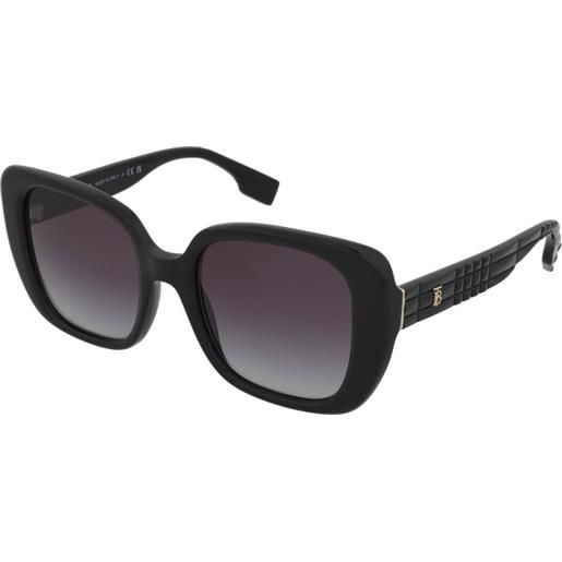 Burberry helena be4371 30018g | occhiali da sole graduati o non graduati | prova online | plastica | farfalla | nero | adrialenti