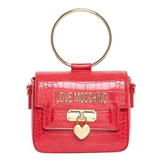 Love Moschino borsa a mano donna red
