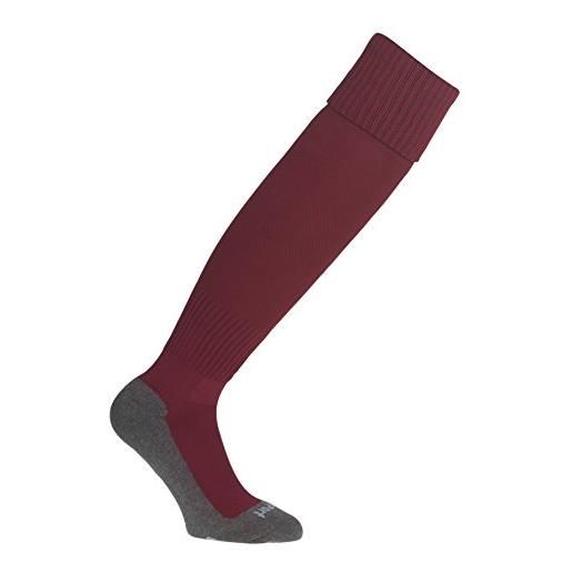 uhlsport pro team essential-calze da uomo, colore: bordeaux, taglia: calze: 47-50 (taglia del produttore: 45-47)