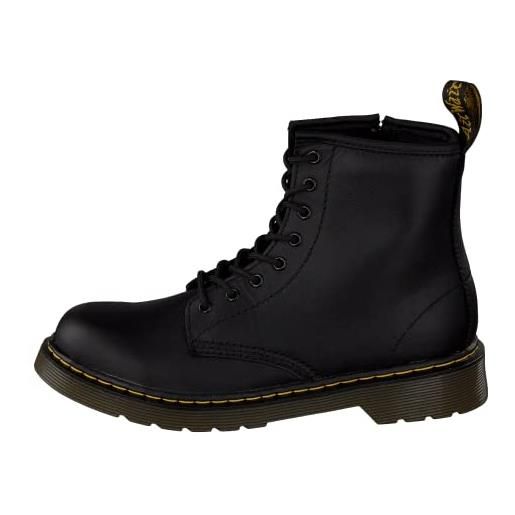 Dr. Martens - brooklee patent black lace boot, stivali per bambine e ragazze, colore nero (schwarz (black)) taglia 26