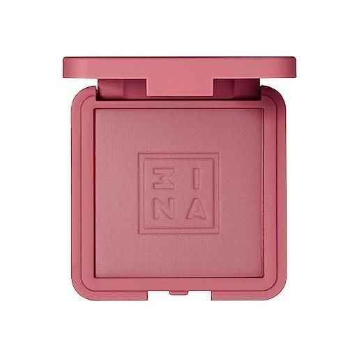 3ina makeup - the blush 362 - rosa - fard in polvere mineralizzato - tonalità vivaci - lunga tenuta - risultato naturale - effetto luminoso - vegan - cruelty free