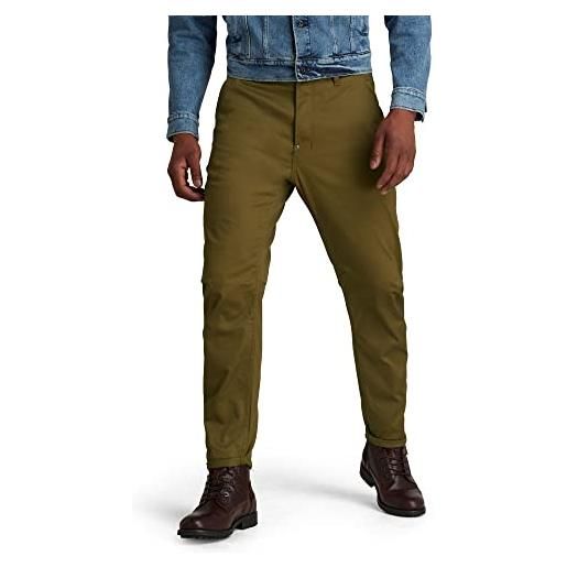 G-STAR RAW men's grip 3d relaxed tapered pants, verde (lt moss d20145-c961-b249), 28w / 30l