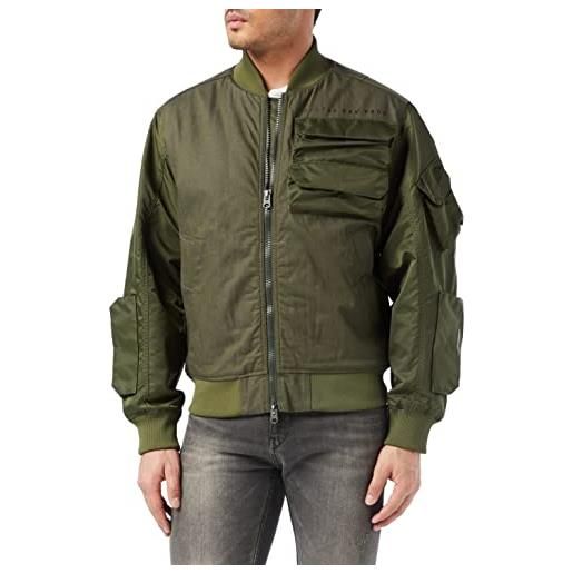 G-STAR RAW men's chest pocket pm bomber, verde (shadow olive d21054-c143-b230), xxl