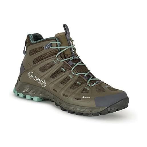 AKU selvatica mid gtx w's, stivali senderismo donna, polvere rosa lilla, 37.5 eu