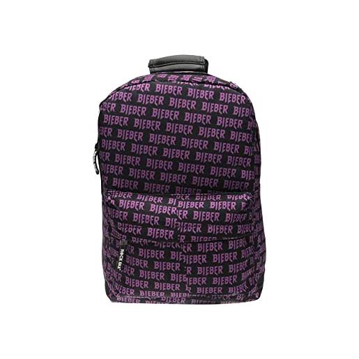 Rocksax justin bieber backpack - logo - 43cm x 30cm x 15cm - officially licensed merchandise