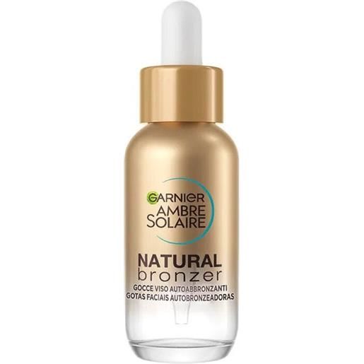 Garnier ambre solaire natural bronze gocce autoabbronzanti viso 30ml