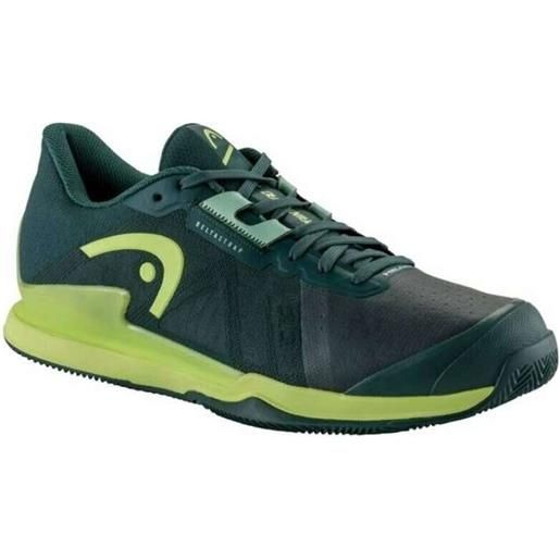 Head sprint pro 3.5 clay forest green-light green uomo