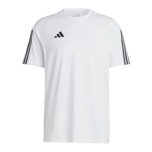 adidas uomo t-shirt (short sleeve) tiro23 c co tee, white, ic4574, xl