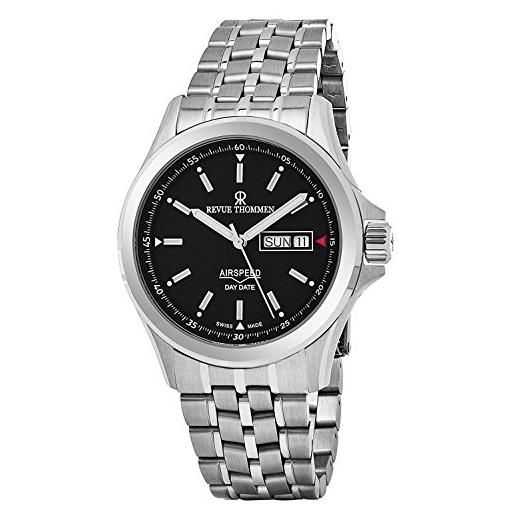 Revue Thommen - 42 mm steel bracelet & case automatic watch 16020.2134