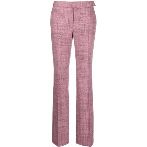 Stella McCartney pantaloni effetto mélange - rosa