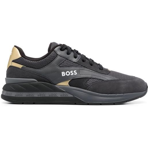 BOSS sneakers con decorazione - grigio