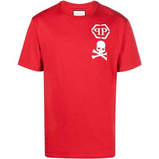 Philipp Plein t-shirt con stampa - rosso